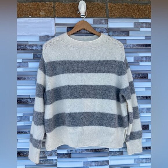 CLOSED Striped Alpaca and Mohair Pullover XS - Picture 1 of 7